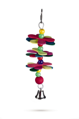 Beeztees houten vogelspeeltje Tringle 25 cm