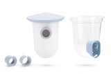 PLASTIC SINGING FRIEND SET BLAUW