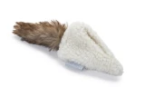 Beeztees kattenspeeltje Catnip Kussen Yeti Wit 20 cm