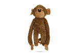 Beeztees Pluche hondenspeeltje Aap Vik Bruin 40 cm