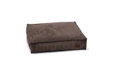 Designed by Lotte hondenkussen Ribbed Bruin 70 x 55 cm 