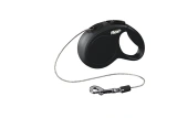 FLEXI NEW CLASSIC KOORD XS ZWART 3 METER