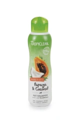 Tropiclean Papaya Coconut shampoo en conditioner 355 ml.