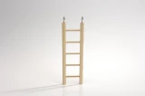 Beeztees houten ladder met 6 treden 28 cm