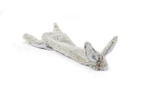 Beeztees Flatino Pluche Konijn Beige 30 cm