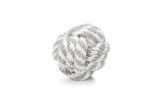 Beeztees touwbal grijs/beige 10 cm