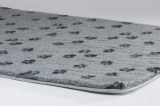 Vetbed bench met voetprint Grijs 89 X 60 CM