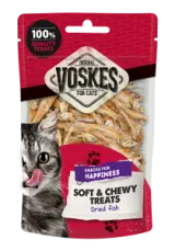 Voskes kattensnack Gedroogde Vis 60 gram