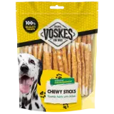 Voskes hondensnack Runderhuidsticks Kip 400 gram