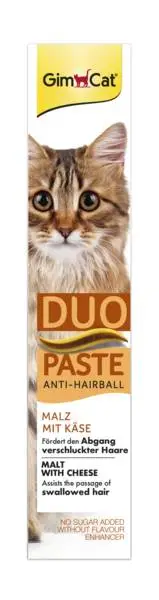 GimCat Duo Anti Hairball Kaas & Mout 50 gram