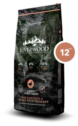 Riverwood Adult Large Breed Duck & Turkey with Pheasant 12 kg