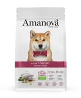 Amanova Dog Adult Obesity Turkey Delight Low Grain 10 kg