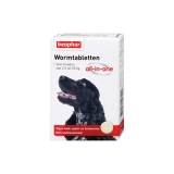 Beaphar wormtabletten hond 2,5 tot 20 kg 2 tabletten