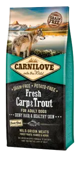 Carnilove Grain Free Fresh Carp & Trout Adult 12 kg