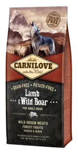 Carnilove Grain Free Lamb & Wild Boar Adult 12 kg