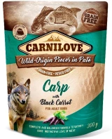 Carnilove Dog Pouch Pate Carp with Black Carrot 300 gram