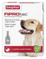 Beaphar Fiprotec 20-40 kg 3 pipetten