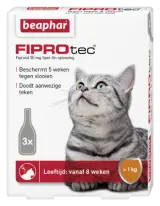 Beaphar Fiprotec kat 3 pipetten