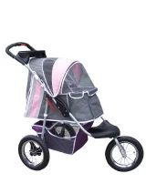 Innopet hondenbuggy Comfort (luchtbanden)-Dark Grey/Light Grey