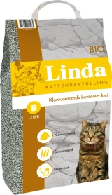 Linda kattenbakvulling klompvormend Bio Bentoniet 8L