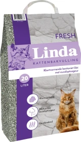 Linda kattenbakvulling klompvormend Fresh 20L