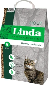 Linda kattenbakvulling Houtkorrel 8L