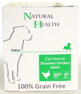 Natural Health gestoomd graanvrij hondenvoer Carnivore Chicken 395 gram