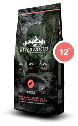 Riverwood Adult Reindeer & Venison with Wild Boar 12 kg
