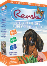 Renske Vers Vlees Lam en Kip Puppy 395 gram