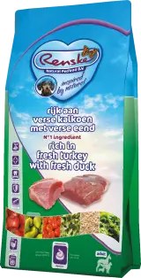 Renske Super Premium Kalkoen en Eend 12 kg
