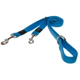 Rogz verstelbare hondenriem Fanbelt L Turquoise