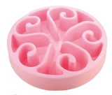 Eat Slow Live Longer anti schrokbak Roze Large