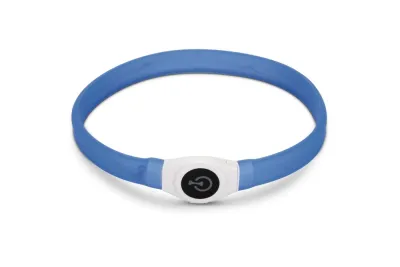 Beeztees LED Halsband Glowy Blauw