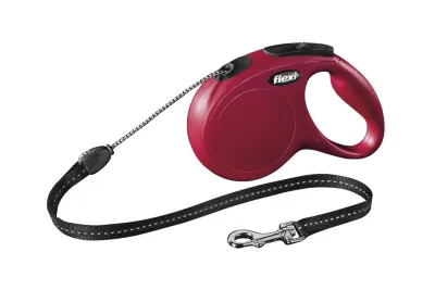 FLEXI NEW CLASSIC KOORD M ROOD 5 METER