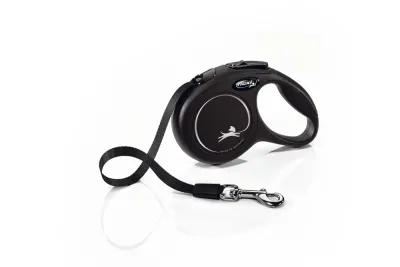 FLEXI NEW CLASSIC BAND XS ZWART 3 METER