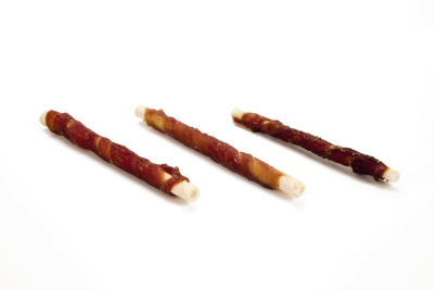 Beeztees culinaire kauwstaafjes eend 6 stuks.