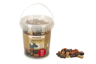 Beeztees Mini Bones Mix Voordeelverpakking 500 gram