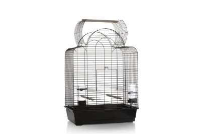 VOGELKOOI BIG SONIA OPEN ZWART