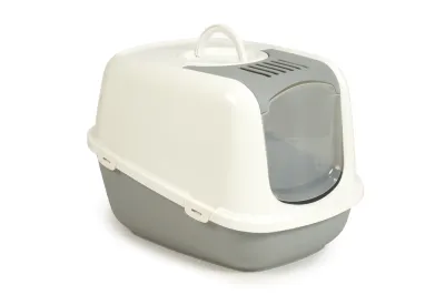 Beeztees kattenbak Nestor Jumbo Grijs/Wit 66 x 48 x 46 cm
