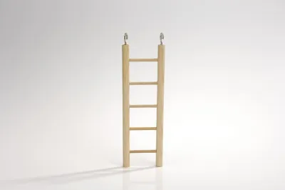 Beeztees houten ladder met 5 treden 24 cm