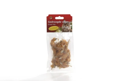 Beeztees gedroogde visjes met kip 70 gram