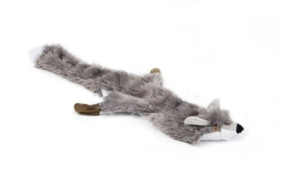 Beeztees Flatino Pluche Vos Grijs 52 cm