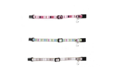 Beeztees kittenbandje Joy met bel Beige