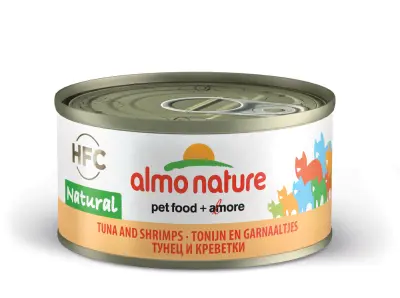 Almo Nature Adult  Tonijn met Garnalen 70 gram