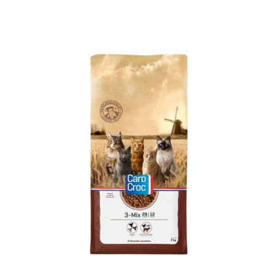 Carocroc Kattenvoer 3-Mix 29/12 2 kg.