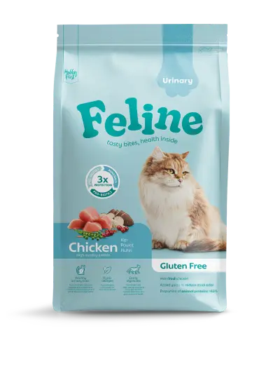 HobbyFirst Feline Kattenvoer Sensitive Urinary Chicken 4,5 kg
