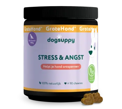 DogSuppy Stress & Angst Grote Hond Zonder Vlees 360 gram