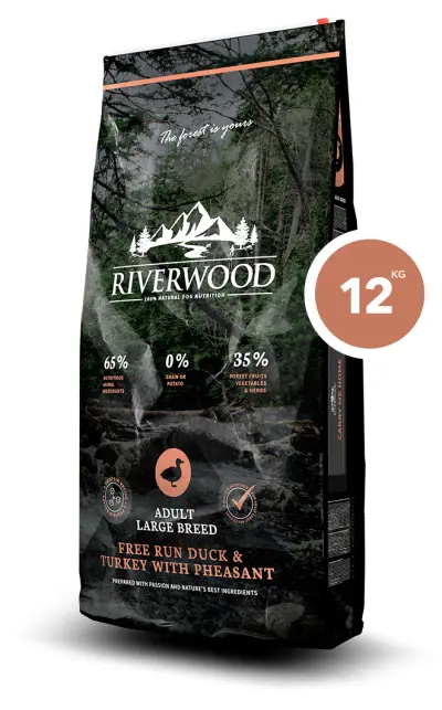 Riverwood Adult Large Breed Duck & Turkey with Pheasant 12 kg