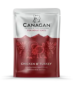 Canagan Grain Free Chicken & Turkey Pouch 85 gram