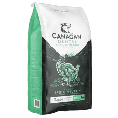 Canagan Grain Free Dog Small Breed Turkey Dental 6 kg